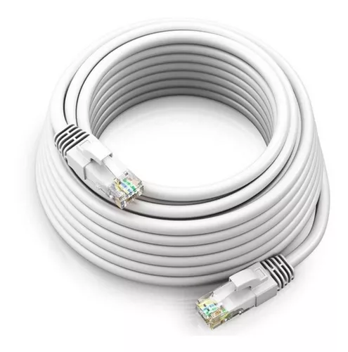 Cable De Red Lan Ethernet Rj45 Utp 20 Metros Mts Armado