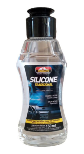 Silicone Proauto Tradicional 150ml - Proteção E Brilho