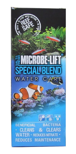 Microbe Lift Special Blend 60 Ml Aquário Marinho E Agua Doce