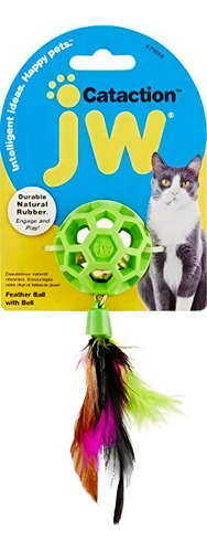 Pelota De Plumas Con Campana Para Gatos Petmate