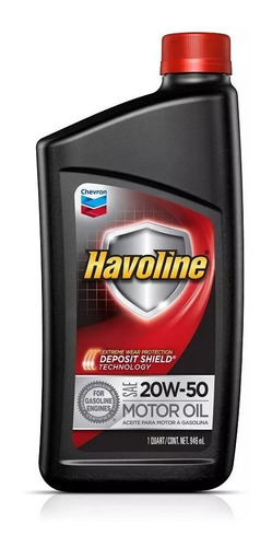 Aceite Havoline 20w50 Usa Chevron Lubricante Oferta - Tyt