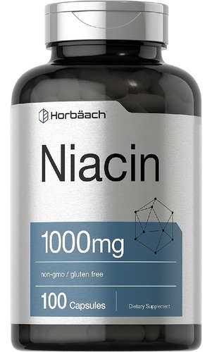 Niacina 1000 Mg Horbäach 100 Capsulas