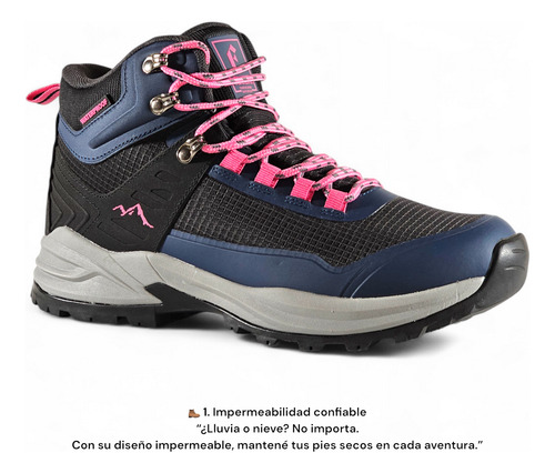 Zapatillas Botitas Impermeables Filament Hombre Mujer 36/44