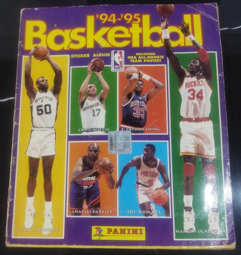 Álbum De Basketball 94-95 Panini 