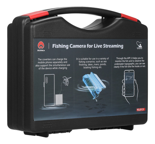 Cámara De Pesca Submarina De 1080p Con Aplicación Control Fi