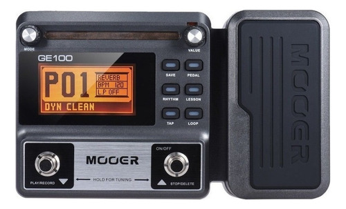 Hyt. Pedal De Efecto Mooer Ge100 Negro