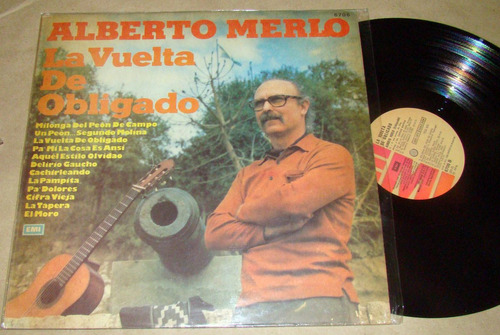 Alberto Merlo La Vuelta De Obligado Lp Argentino