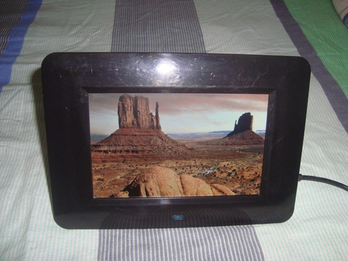 Porta Retrato Digital Multilaser Usado 7p Res 480x234 Usb,sd