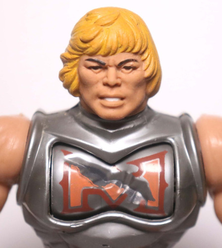 He-man Battle Armor Damaged Importado Motu Boneco 80s 90%