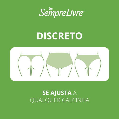 Absorvente Sempre Livre especial Adapt Suave C/ Abas 16 Un.
