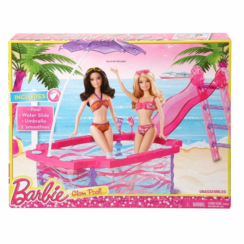 Piscina Glam Barbie Mattel