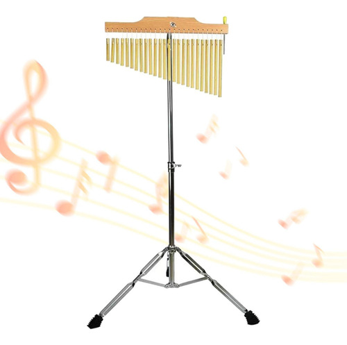 Percusión De Chimes, Instrumento De 25 Notas Argent Rack