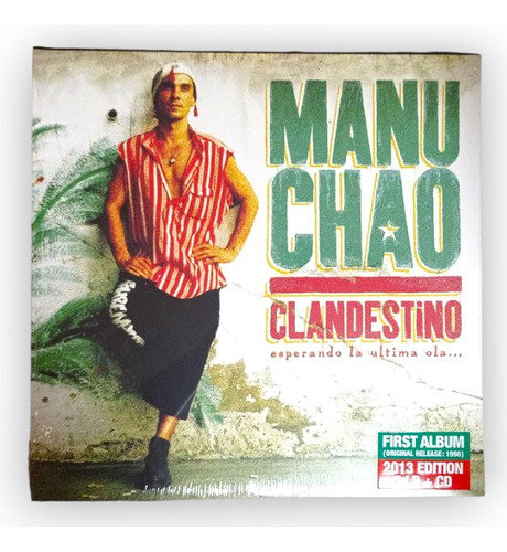 Disco De Vinilo Clandestino De Manu Chao