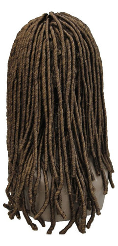 Trenzas Africanas Peluca Rastas Pelo Espiral Rizos Peinado