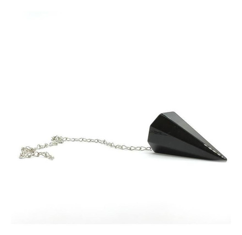 Pêndulo De Cristal Natural Obsidiana