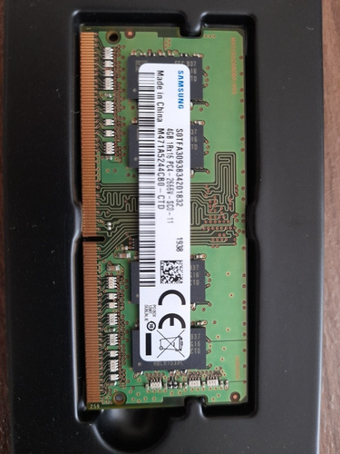 Imagem 5 de 6 de Memoria Ram Samsung Ddr4 2666 4gb Aceito Troca Por Ddr3