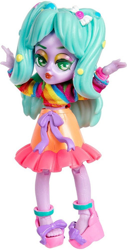 Muñeca Capsule Chix Con Accesorios, 5 Capsulas (15 Piezas)