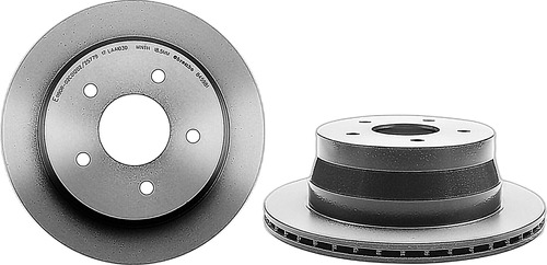 Kit Trasero De Discos Ventilados Chevrolet S10 Brembo 98/04