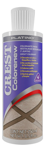 Restaurador De Boquillas Crest Color Renew Platino 250 Ml