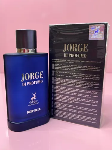 Perfume Arabe Jorge Di Profumo Deep Blue Maison Alhambra Edp 100ml