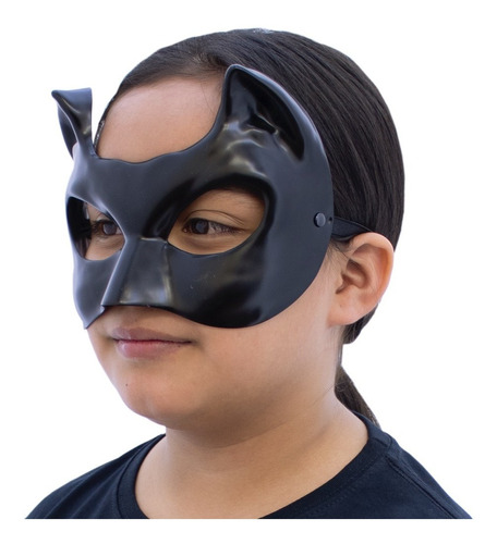 Antifaz Gatubela Batgirl Catwoman Deluxe Niña