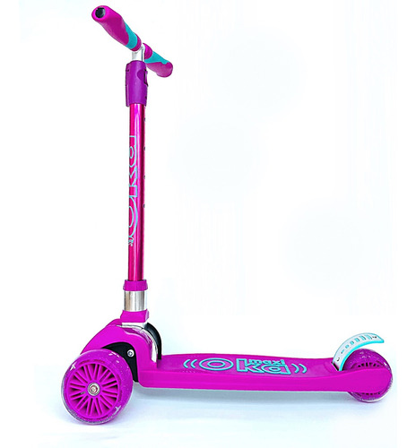 Scooter Para Niña/niño Maxi Oka + Kit Completo D Protección