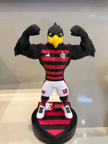 Flamengo マスコット フィギュア 10番 Mascote Urubu Flamengo Camisa 10 Colecionável | Parcelamento sem juros