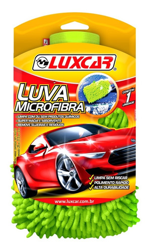 Luva Microfibra Luxcar