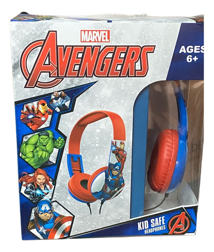 Auriculares Seguros Para Niños, Hp--avengers