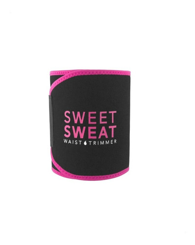 Faja Sweet Sweat Premium S Waist Sudar Rosa Negro Blakhelmet