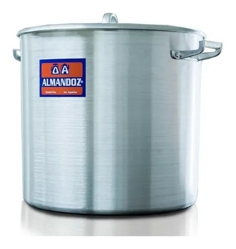 Imagen 1 de 1 de Olla Aluminio Gastronómica Almandoz Nº 50 - 100 Lts.