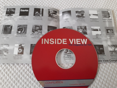Cd Inside View 4 (fanzine Comp.) Metal Emo Hard Core (Usado)