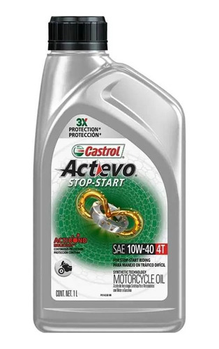 Castrol Actevo 4t Semi-sintético 10w40
