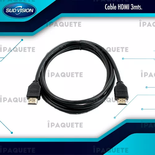 Cable Hdmi 3 Metros Pc Tv 1080p Full Hd