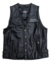 Comprar Harley Davidson  Chaleco Para Hombre Piel  L