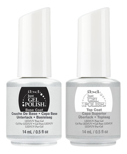 Base + Top Coat Ibd Gel Polish Esmalte Semipermanente X 14ml