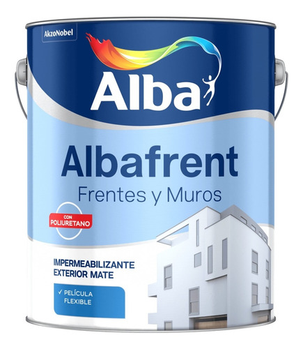 Albafrent Frentes Y Muros Impermeabilizante 10 Lts - Deacero