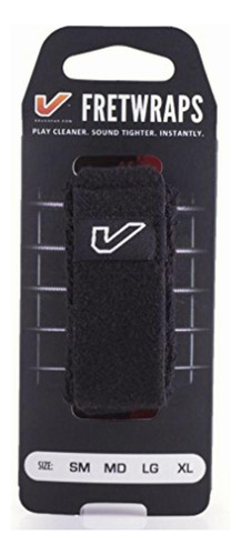 Gruv Gear Fretwraps Silenciador De Cuerdas, Negro, Negro