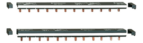 Puente Peine Regleta De Conexion Comb Busbar - 2 Poles - 80a