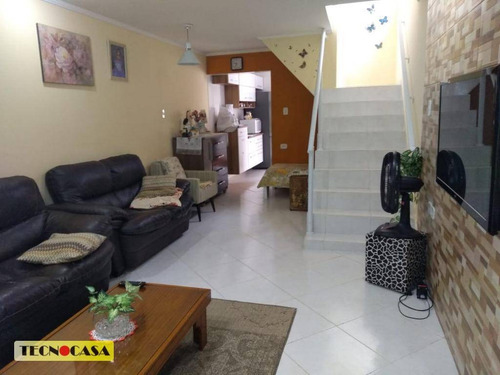 Imagem 2 de 19 de Excelente Sobrado Com 02 Dormitórios Para Venda Com 98 M² No Bairro Vila Sônia Em Praia Grande/sp. - So2095
