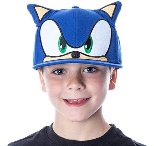 Sombrero Bordado 3d Carácter Y De Bioworld Sonic The Hedgeho