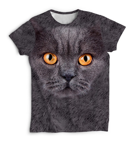 Remera De Gatos British Shorthair Colección Furious