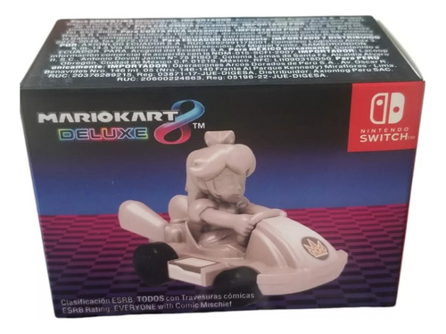Mcdonalds Mario Kart Princesa Peach Oro Rosa