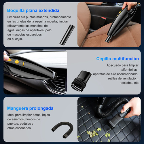 Yy Aspiradora De Mano Portátil Aspiradora Usb Para Auto Y