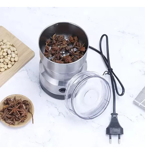 Molinillo Eléctrico Bivolt A Para Semillas De Café Y