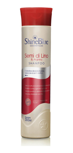 Shampoo Shine Blue Semi Di Lino 300ml