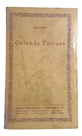 Ariosto: Orlando Furioso. Tomo 1