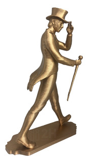 confirmar Cantidad de dinero Cumplir Muneco Estatua Johnnie Walker | MercadoLibre 📦