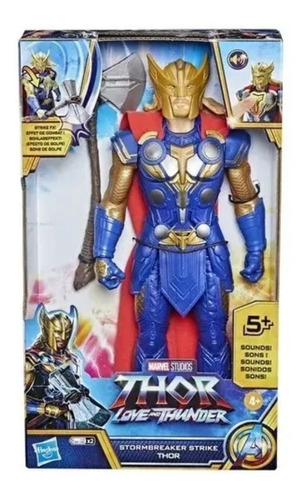 Thor Grande Con Sonidos Y Efecto De Golpe Hasbro Original 