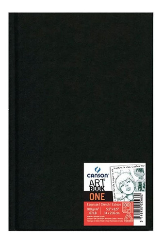 Libreta Canson Art Book One A5. Color Blanco